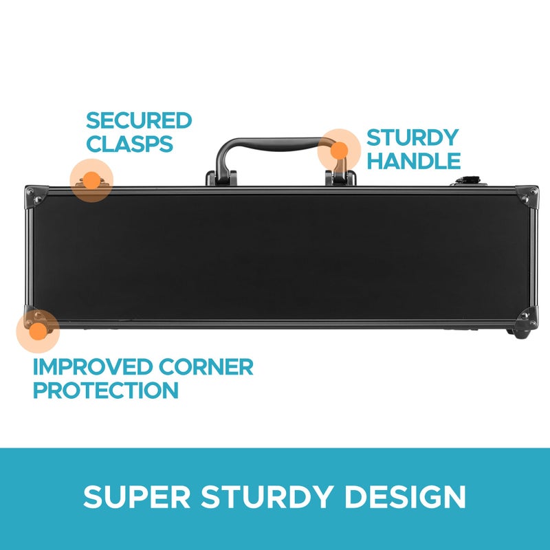 CARDKINGPRO Game Card Storage Case (Long Edition) | Case Is Compatible With Magic The Gathering, Yugioh, and Other TCG Etc (Game Not Included) | Includes 8 Dividers | Fits up to 1400 Loose Unsleeved Cards - Image 3